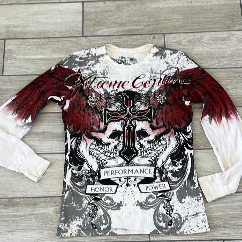 Men’s extreme couture long sleeve top by affliction
